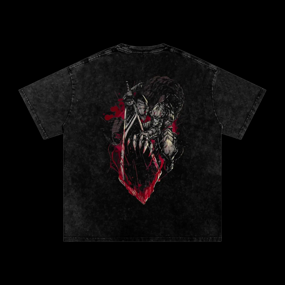 Berserker Armor Guts Vintage Washed Heavyweight Lifting Shirt