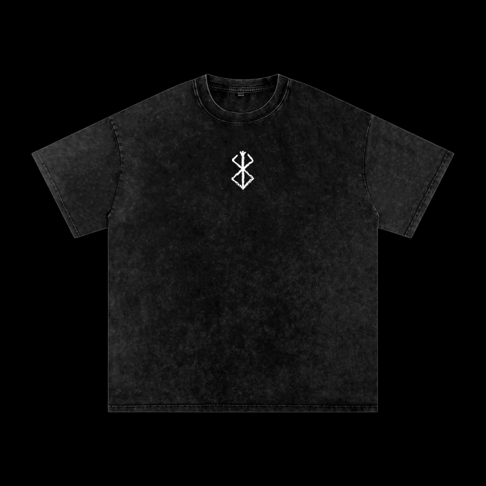 Berserk Pile of Skulls Vintage Washed Heavyweight Lifting Shirt