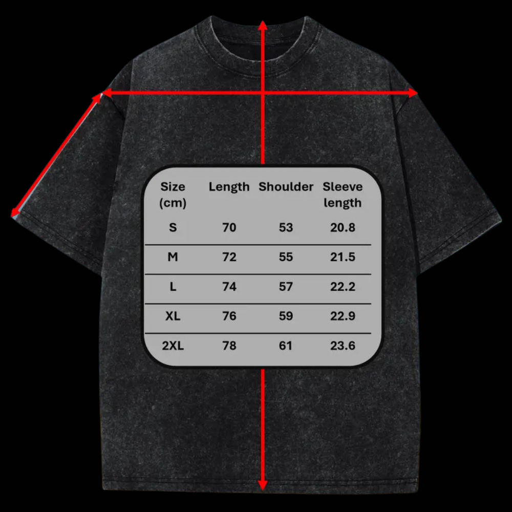 Chainsawman Vintage Washed Heavyweight Graphic Shirt